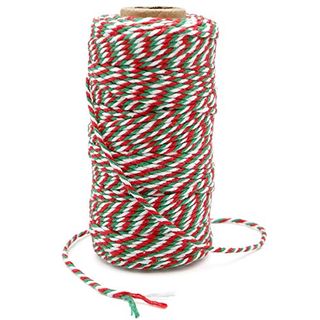100M Christmas Candy Craft String