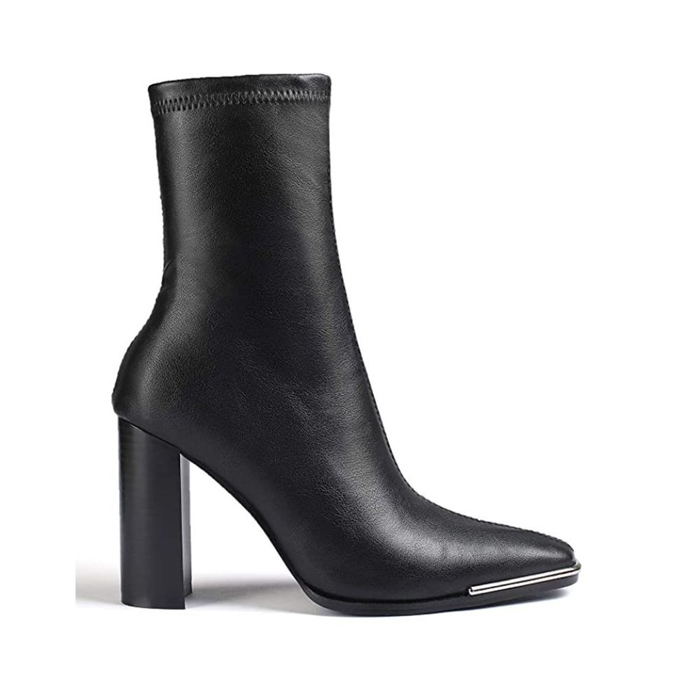 Square Toe Heeled Boots