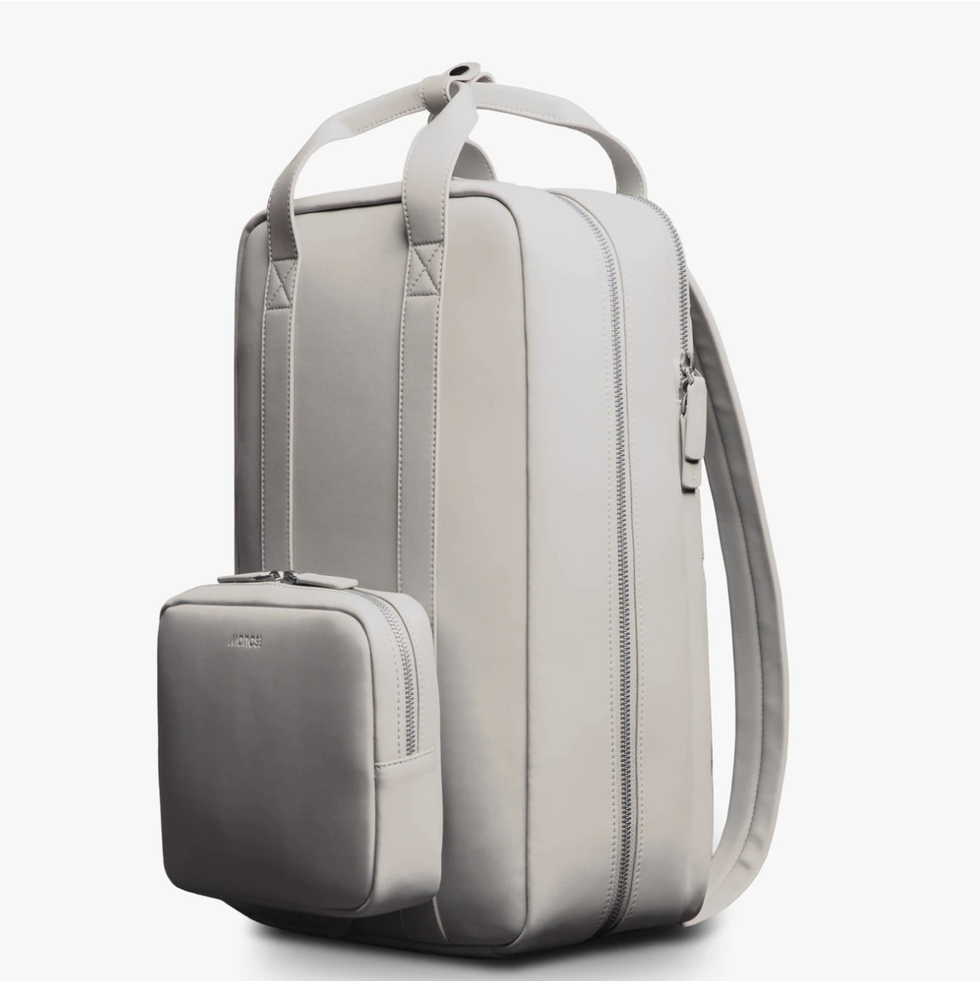 Carry-On Travel Backpack - Grey - 18L | Monos Metro Collection