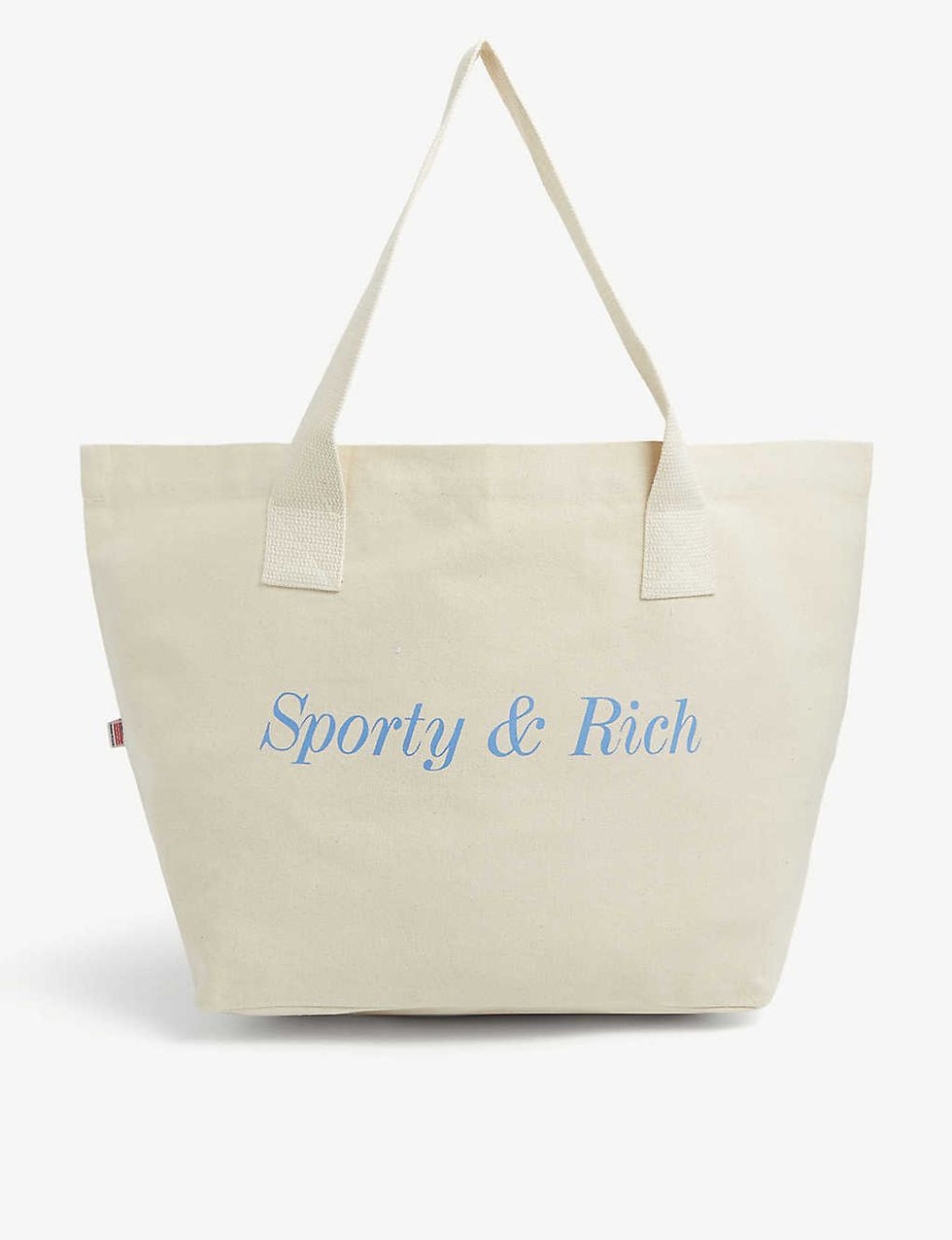 帆布包推薦：Sporty & Rich Logo字樣帆布托特包