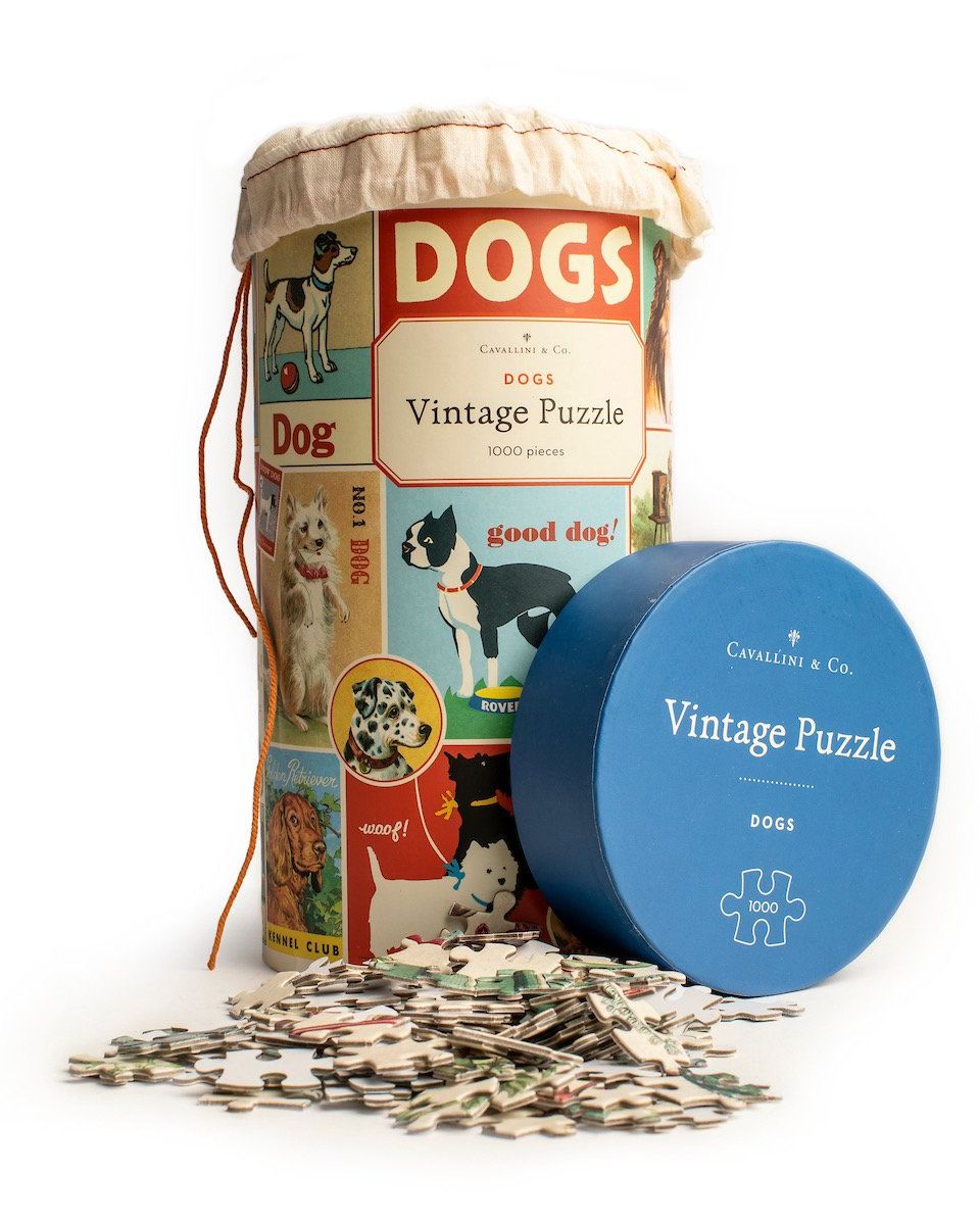 Vintage Dog Puzzle