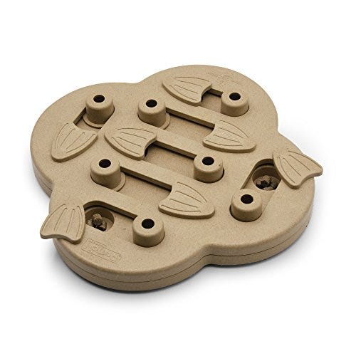 Nina Ottosson Dog Hide N' Slide Interactive Treat Puzzle Nina Ottosson Dog Hide N' Slide Interactive Treat Puzzle for French Bulldog