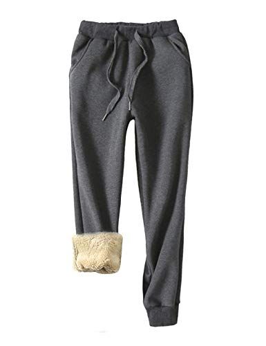 Sherpa-Lined Sweatpants