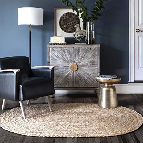Rigo Hand Woven Jute Area Rug