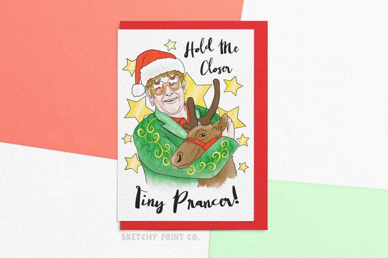 Xmas Cards Christmas Cards pack of 10 Original Funny Cards Festive Cards Pun Cards