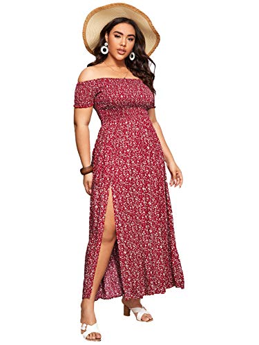 Off the Shoulder A Line Dress