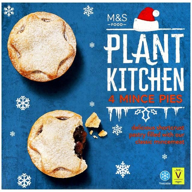 Plant Kitchen 4 Mince Pies