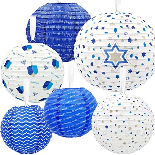 Hanukkah Paper Lanterns 