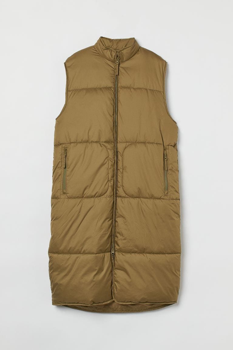 Quilted gilet 