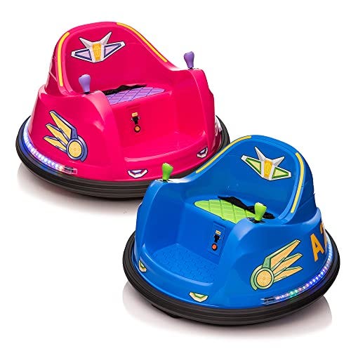 TOBBI Electric Ride on Bumper Car for Kids Set of 2