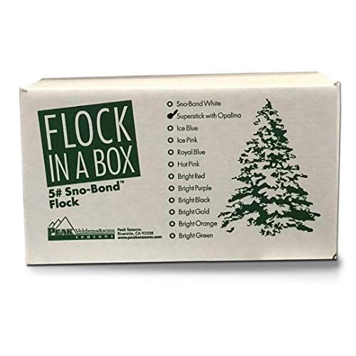 White Superstick Flock In A Box 