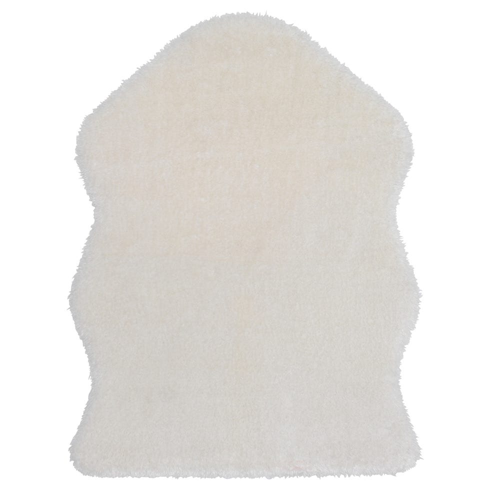 Gorilla Grip  Faux-Chinchilla Area Rug - Small Sizes