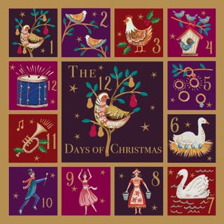 Twelve Days Charity Christmas Cards, NSPCC, £4.50