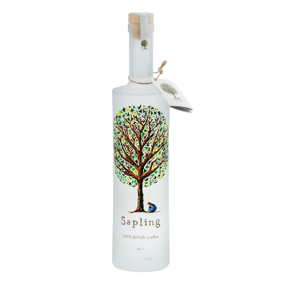 Climate Positive Vodka from Sapling Spirits 