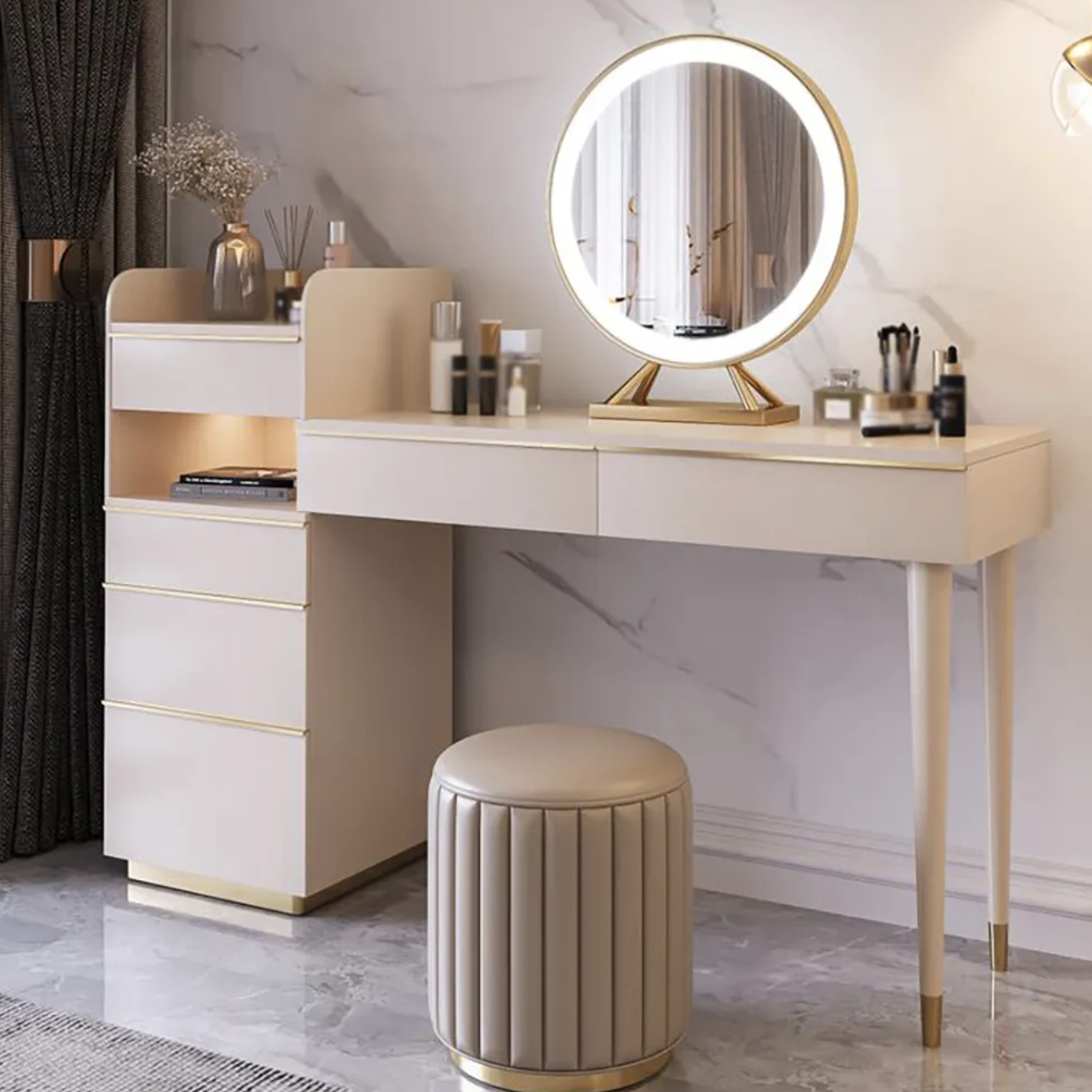 makeup mirror for desk