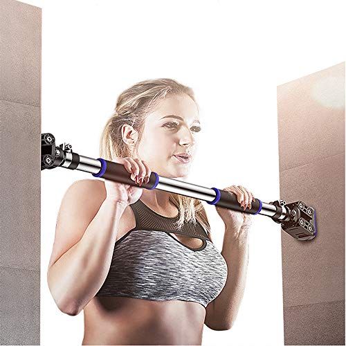 SOONHUA Doorway Pull Up Bar Multi-Function Doorway Chin Pull Up Bar with Multi-Grip Chin-Up Body Heavy Duty Pull Up Bar Stand for Home Gym Exercise Fi 