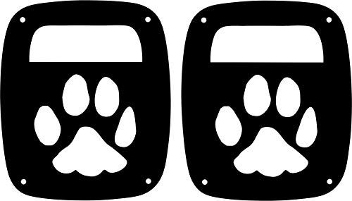 Jeep paw tail on sale light covers