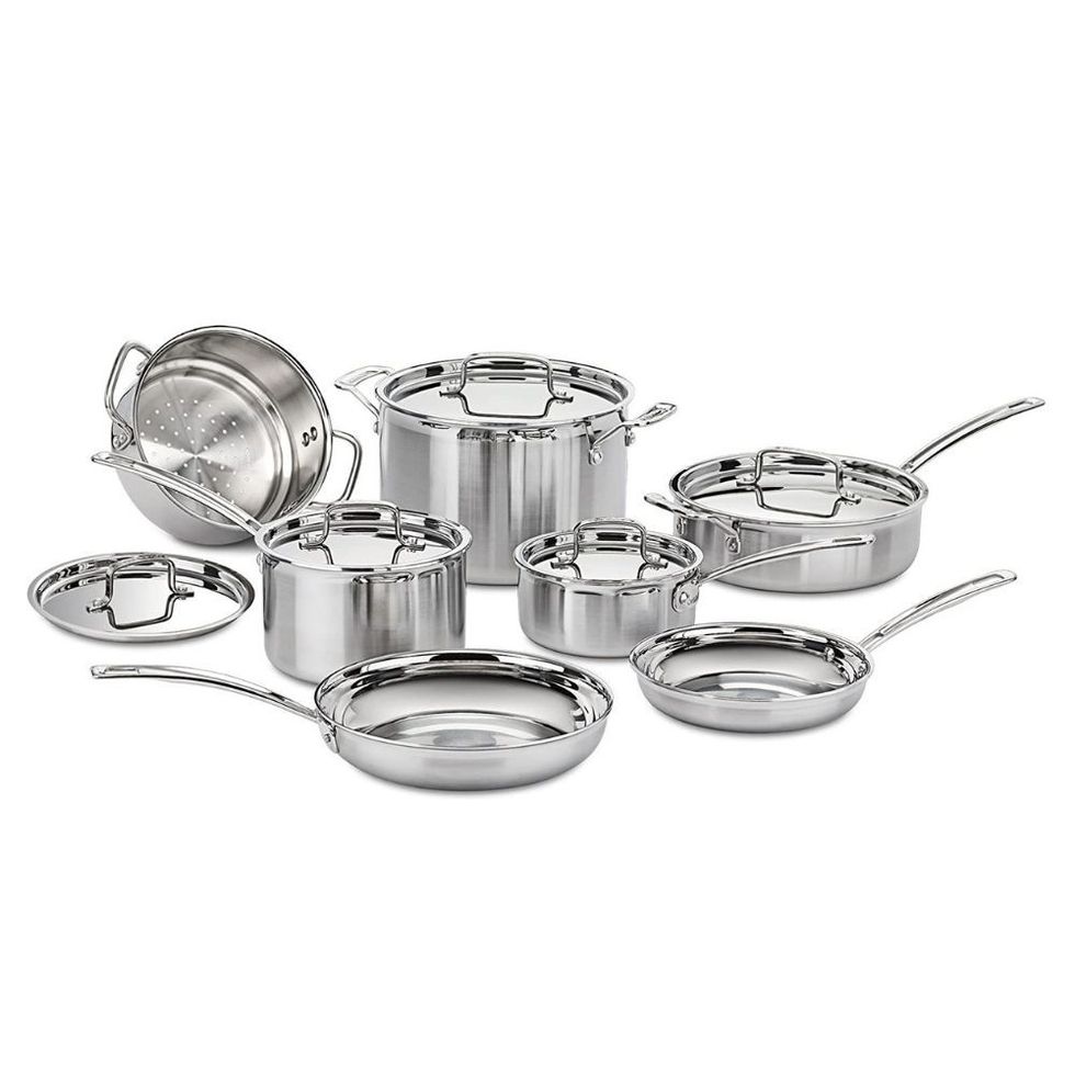 Cuisinart Multiclad Pro Stainless Steel 12-Piece Cookware Set