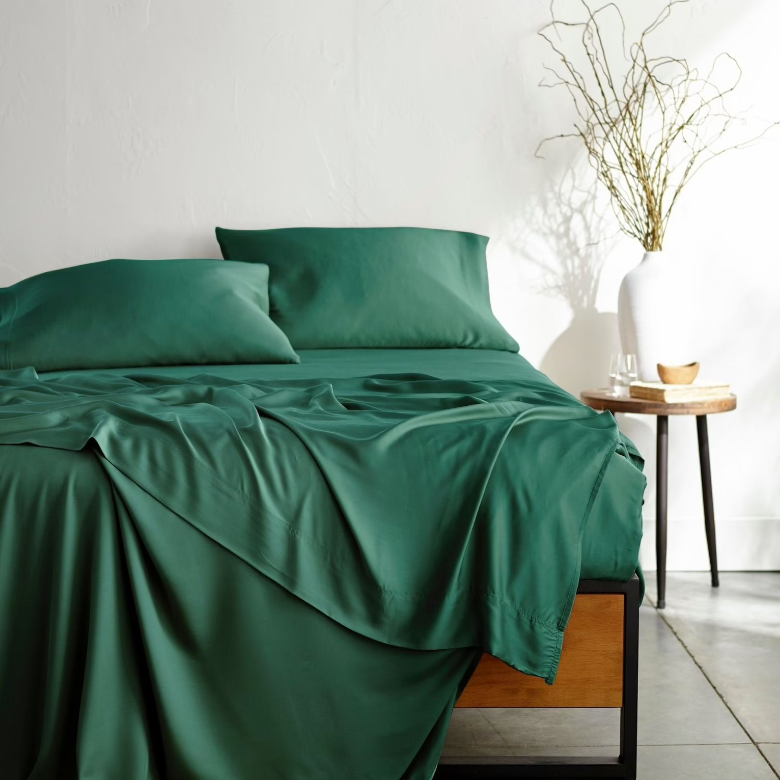 Hypoallergenic Cool and Breathab Silky Soft Touch Details about   100% Natural Bamboo Sheets 