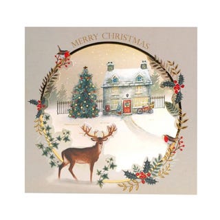 Christmas Cottage Charity Christmas Cards, British Heart Foundation, £3.99