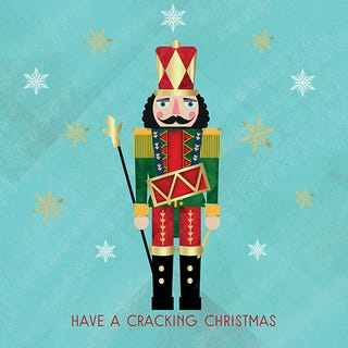 Nutcracker Charity Christmas Card, ActionAid, £3.99