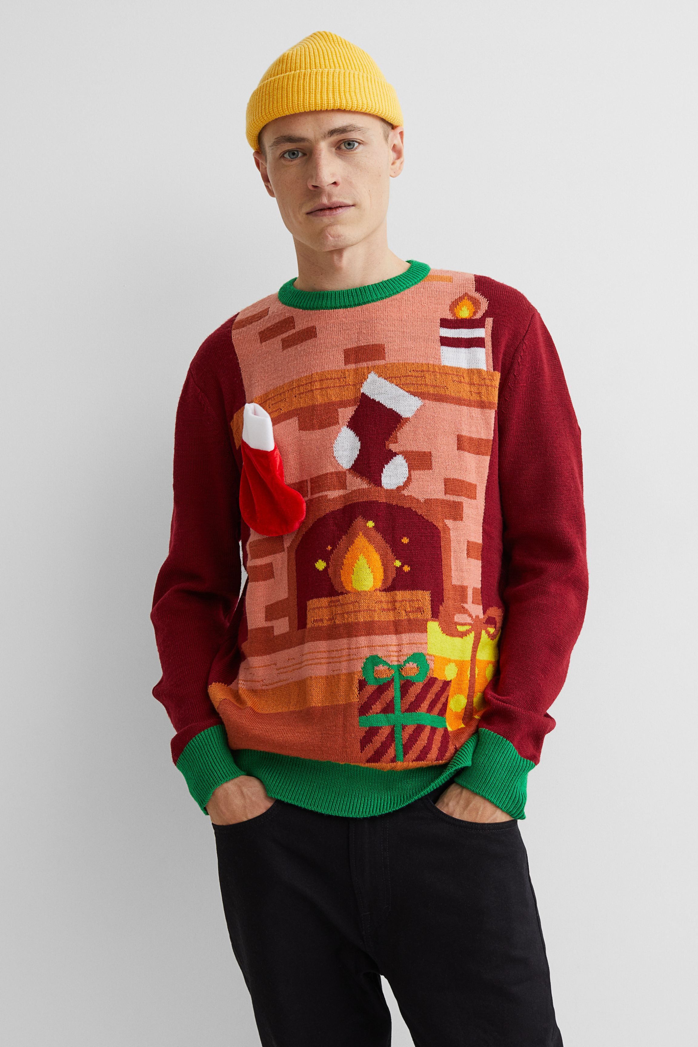 Marks and spencer's men's christmas outlet jumpers