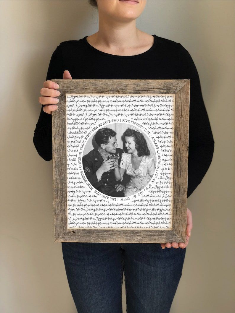 Personalized Anniversary Gifts | Photo on Wood | Carved Wooden Posters -  woodgeekstore