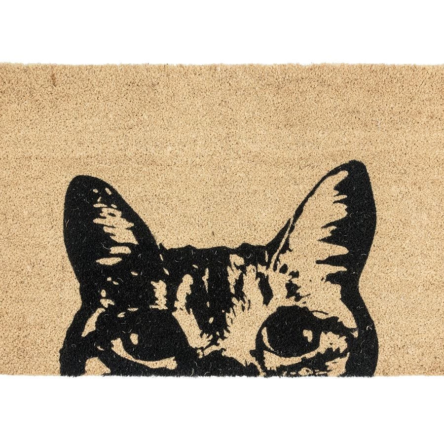 Peeking Cat Doormat Peeking Cat Doormat