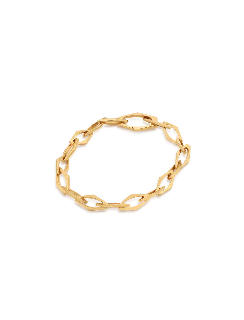 Small Hex Link Bracelet