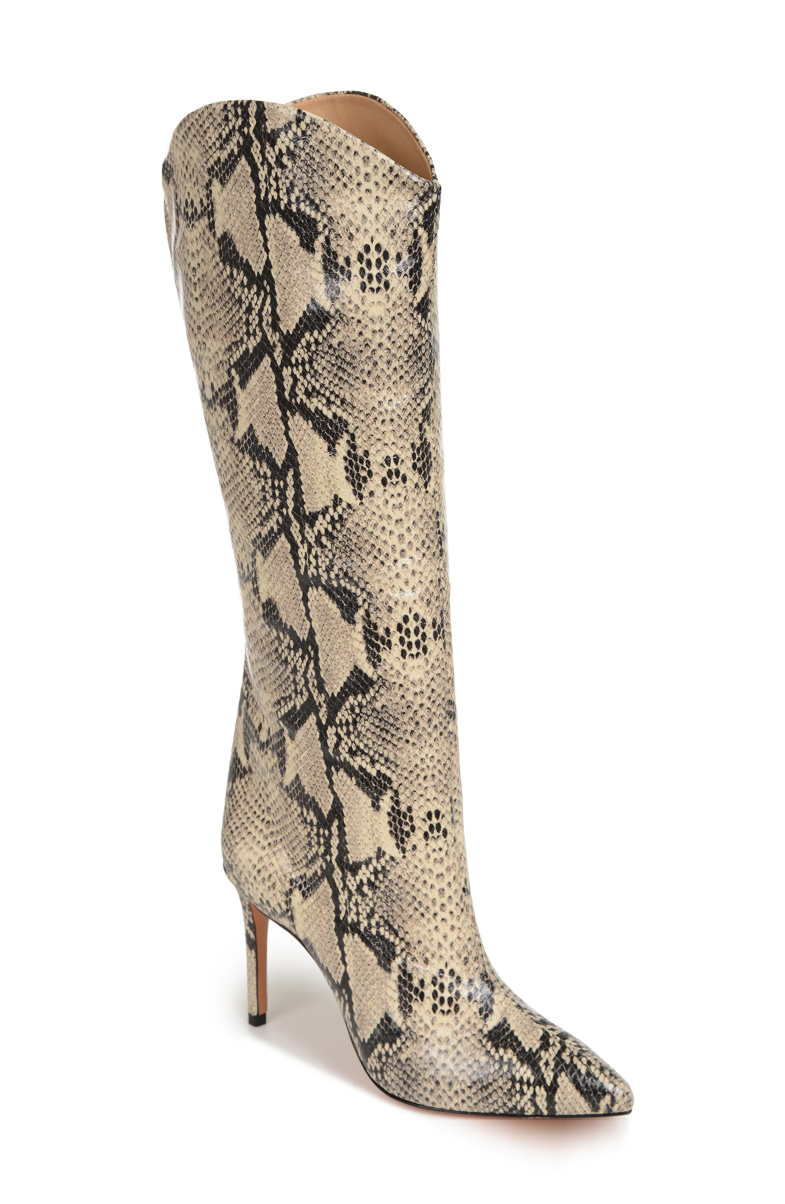 high knee shoes