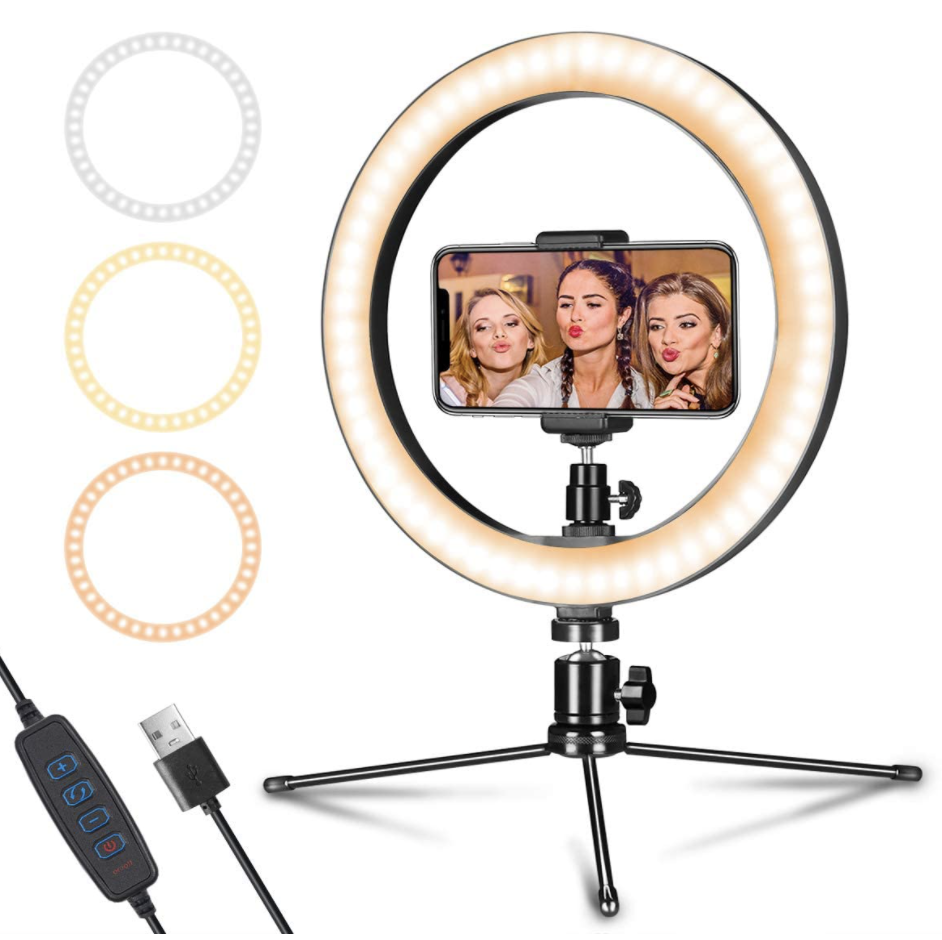 LED Ring Light with Tripod Stand 
