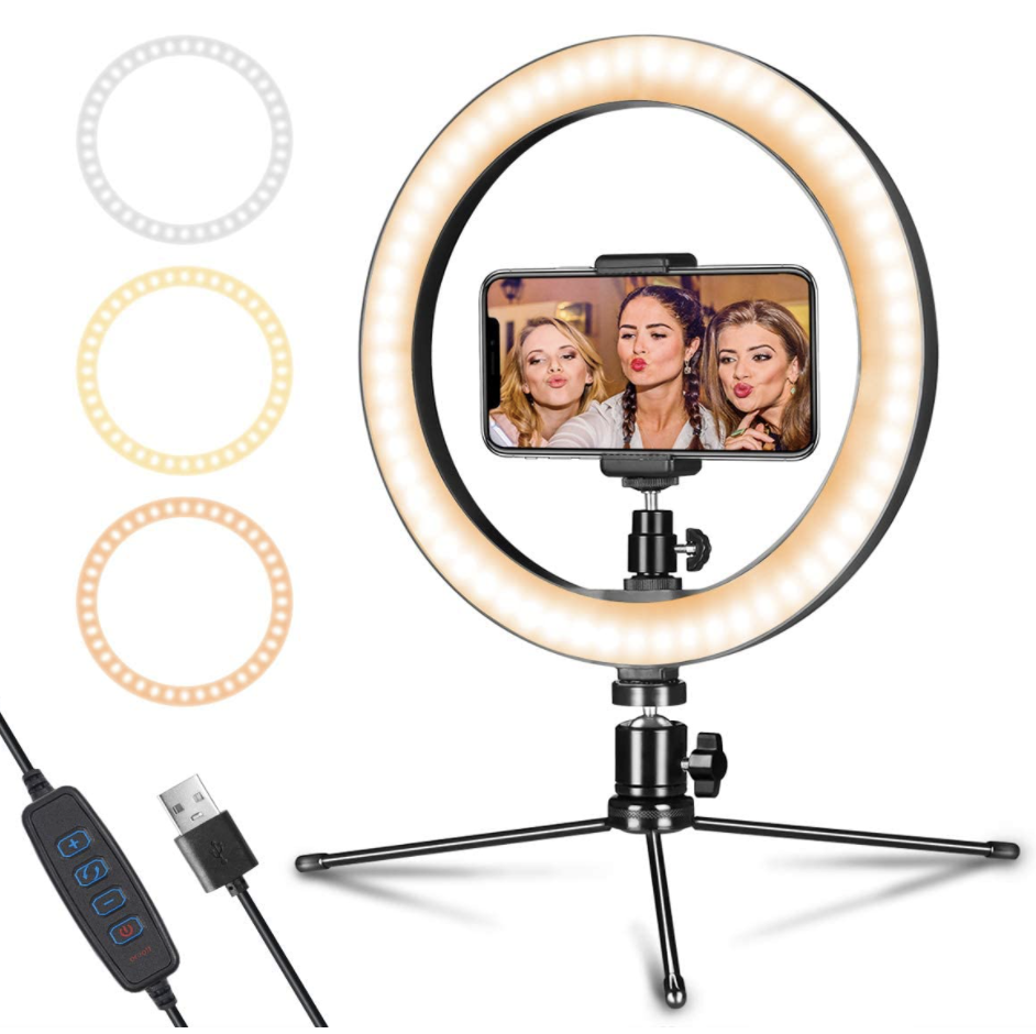 LED Ring Light with Tripod Stand 