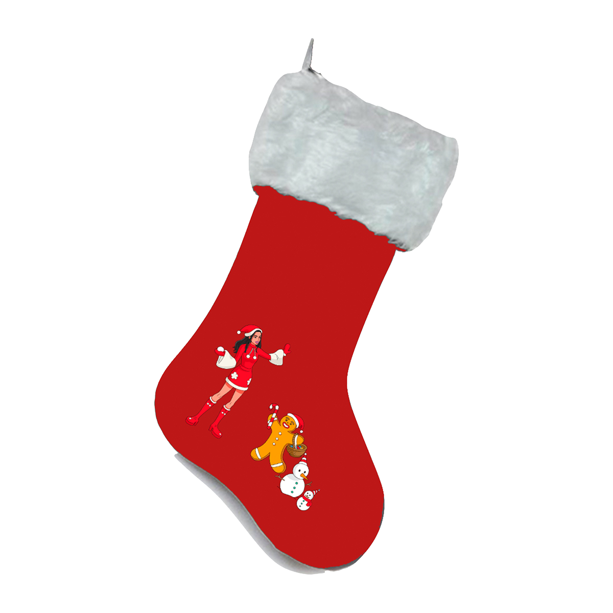 Gingerbread Friend Stocking