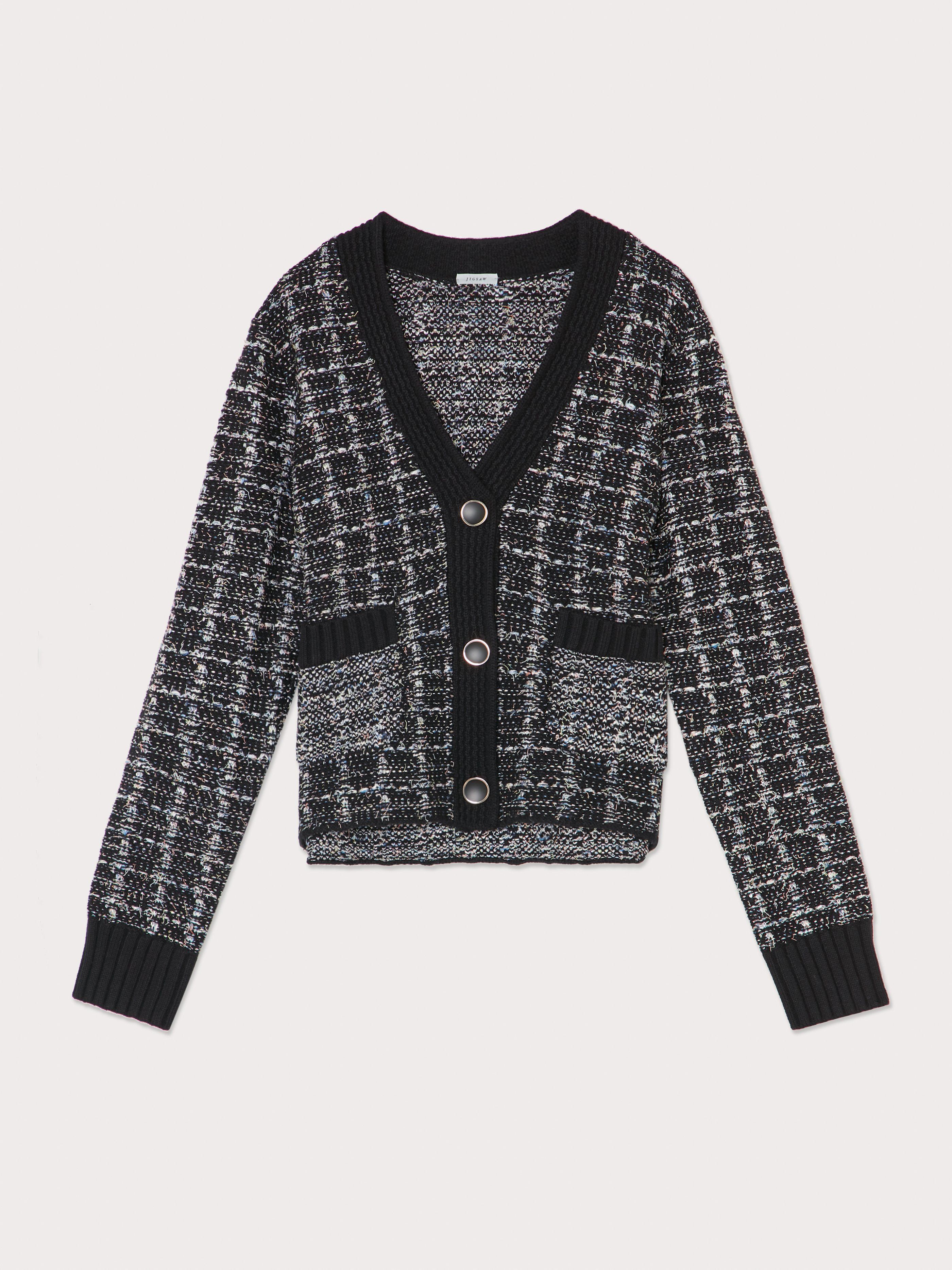 jigsaw black cardigan