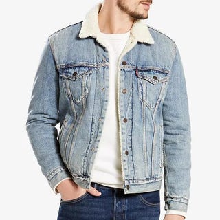 Levi's Sherpa Denim Trucker Jacket Levi's Sherpa Denim Trucker Jacket