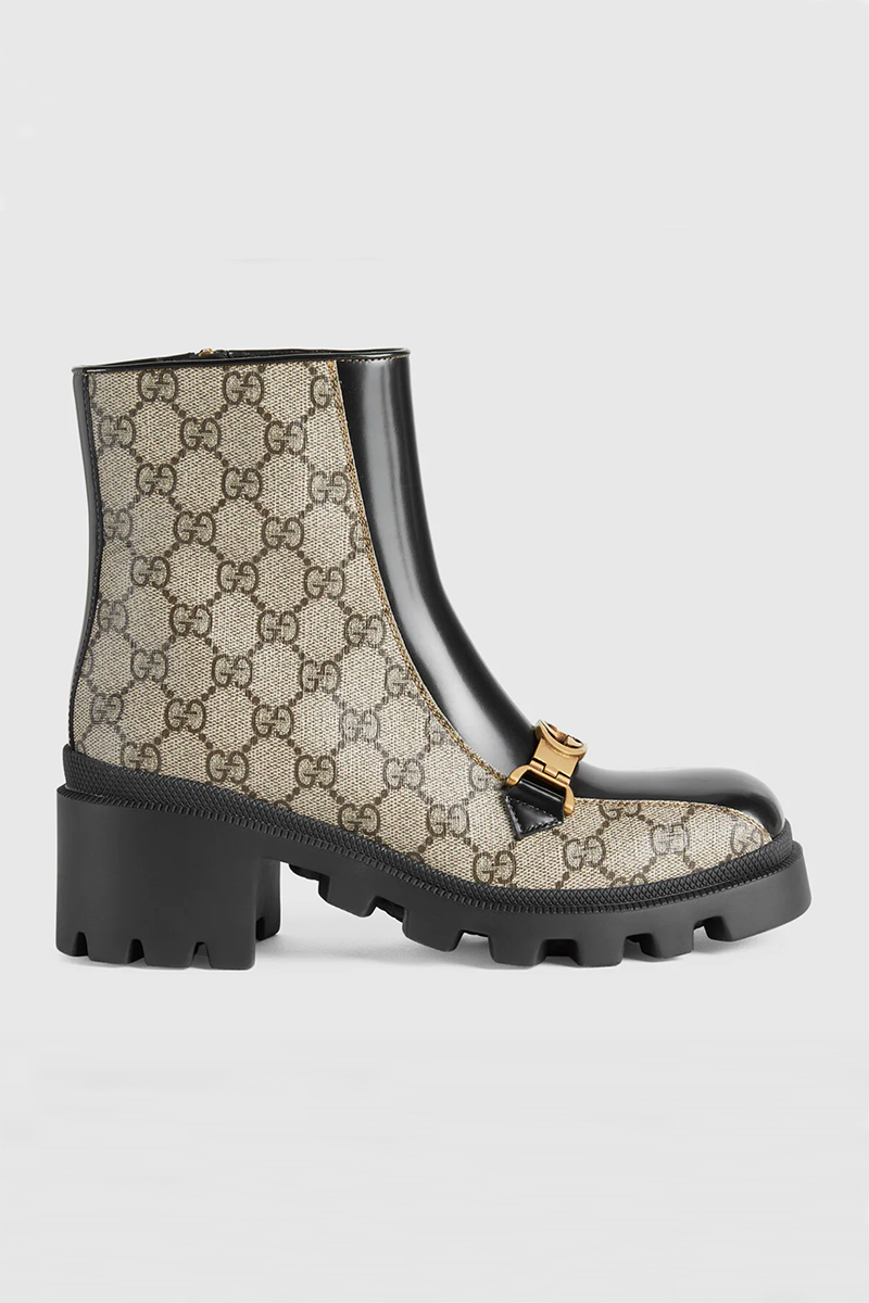 gucci lug sole boots