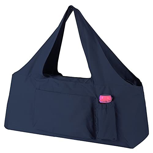 Yoga Mat Bag Tote Strap Exercise Carry Adjustable Fitness Shoulder 40"x15"Black 