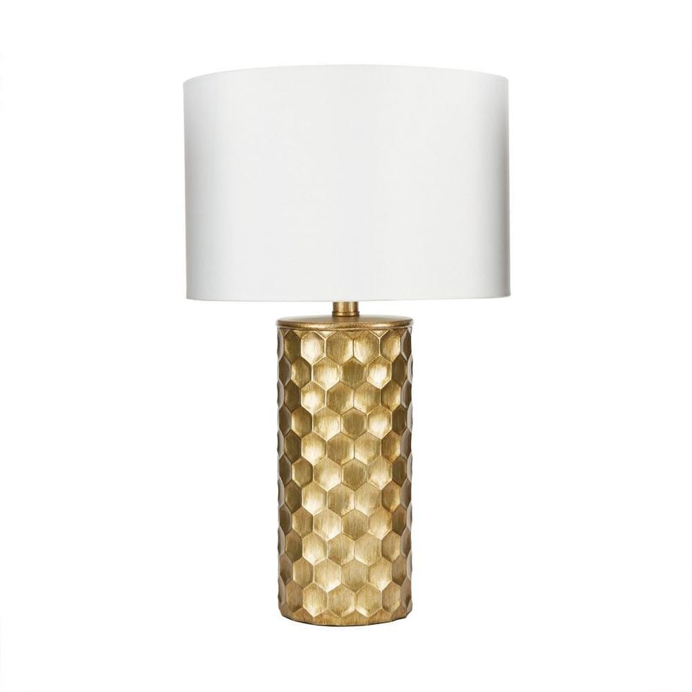 Gold Bedside Table Lamp
