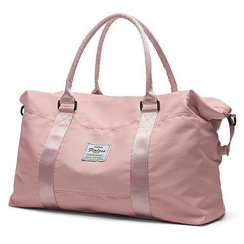 Weekender Bag for Women Canvas Overnight Bag Large Travel Bags for Women  Carry on Duffle Bag