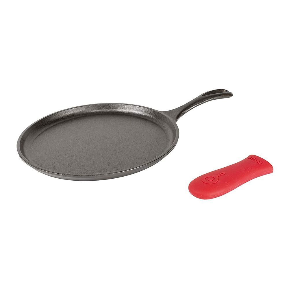 Cast Iron Griddle and Hot Handle Holder