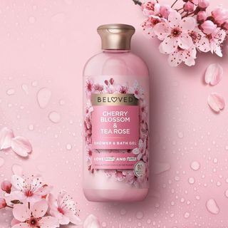 Beloved Cherry Blossom & Tea Rose Shower & Bath Gel