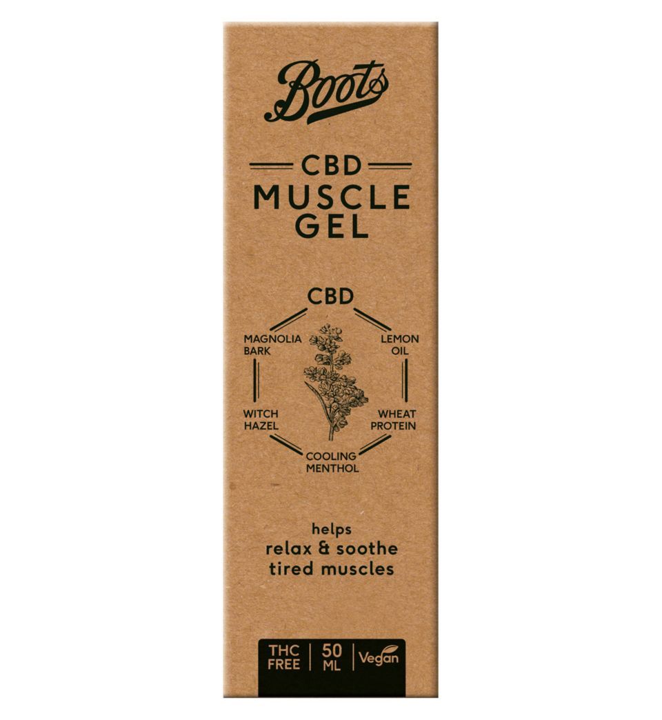 Boots CBD Muscle Gel | CBD
