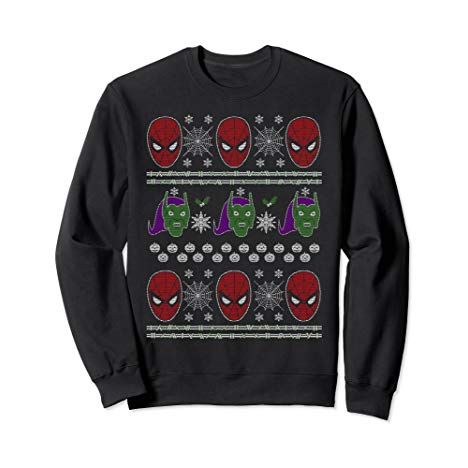 Marvel Spider-Man Ugly Christmas Sweater Graphic Sweatshirt