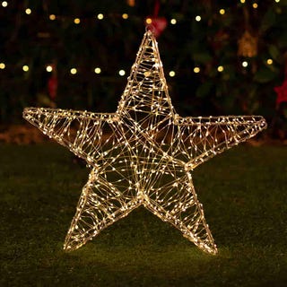 Solar Christmas Lights - Large Star