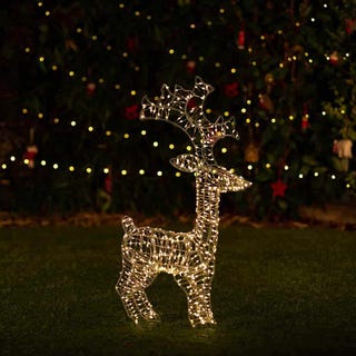 Solar Christmas Lights - Small Reindeer