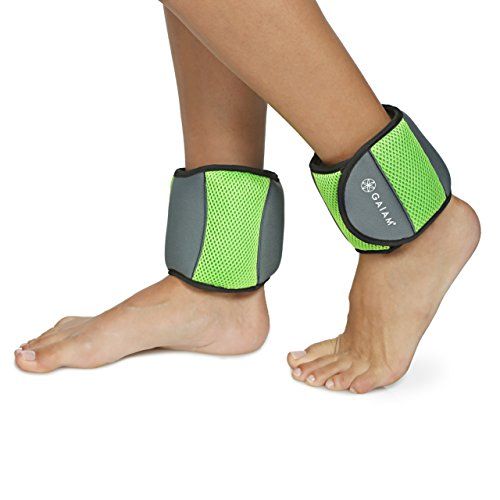 Stepfowarder Extended Ankle/Wrist Weights Pair Set with Adjustable Strap Multi Weights & Colors Available for Walking Gymnastic Jogging 