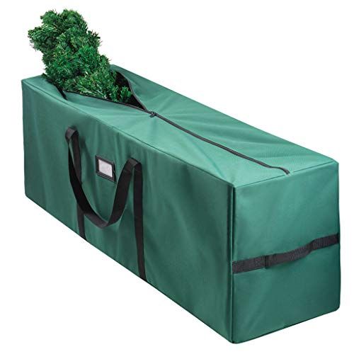 Easy Carry & transport Xmas Tree Bag with Durable Wheels & Handles 100% Waterproof Xmas Tree Storage Box Protects from Dust Moisture & Insect Rolling Christmas Tree Storage Bag with Wheels 7.5 FT 