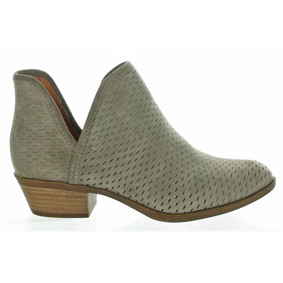 Lucky Brand Perforated Suede Boots