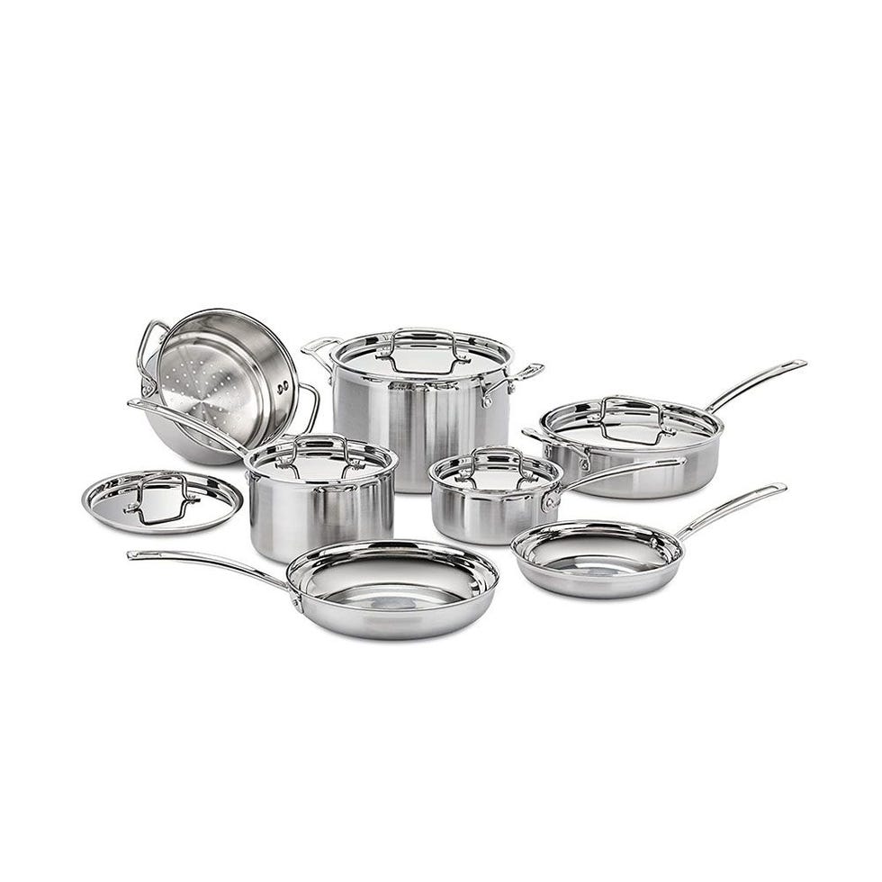 Cuisinart Multiclad Pro Stainless Steel 12-Piece Cookware Set