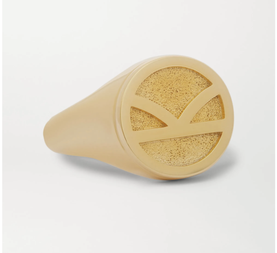 + Deakin & Francis Gold Plated Signet Ring